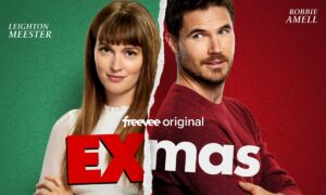 “EXmas” Holiday Movie Starring Robbie Amell and Leighton Meester Coming to freevee in November