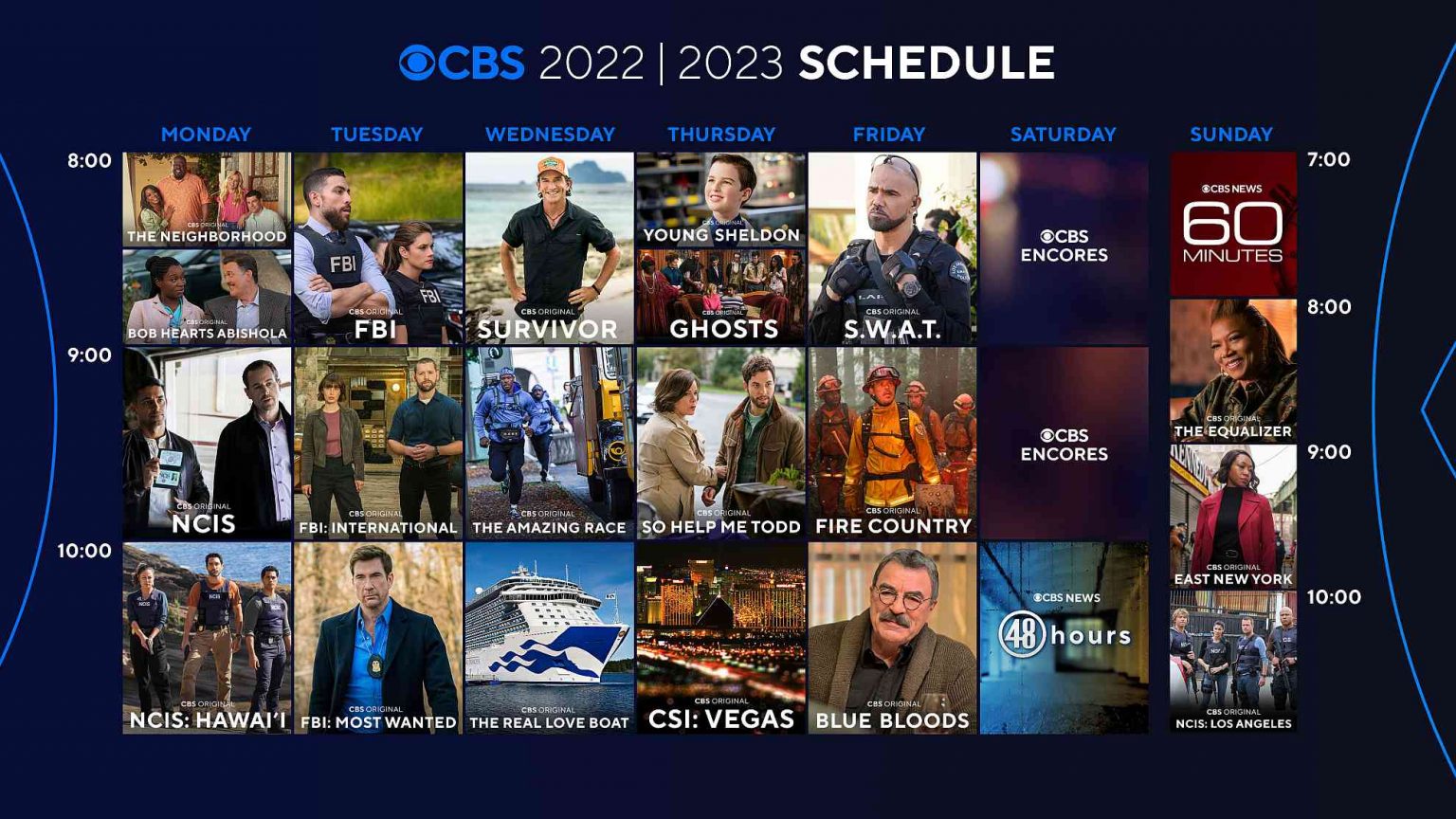 CBS Fall 2022 TV Schedule, Shows Lineup and Premiere Dates // NextSeasonTV